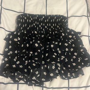 Daisy Ruched Highwaised Skirt